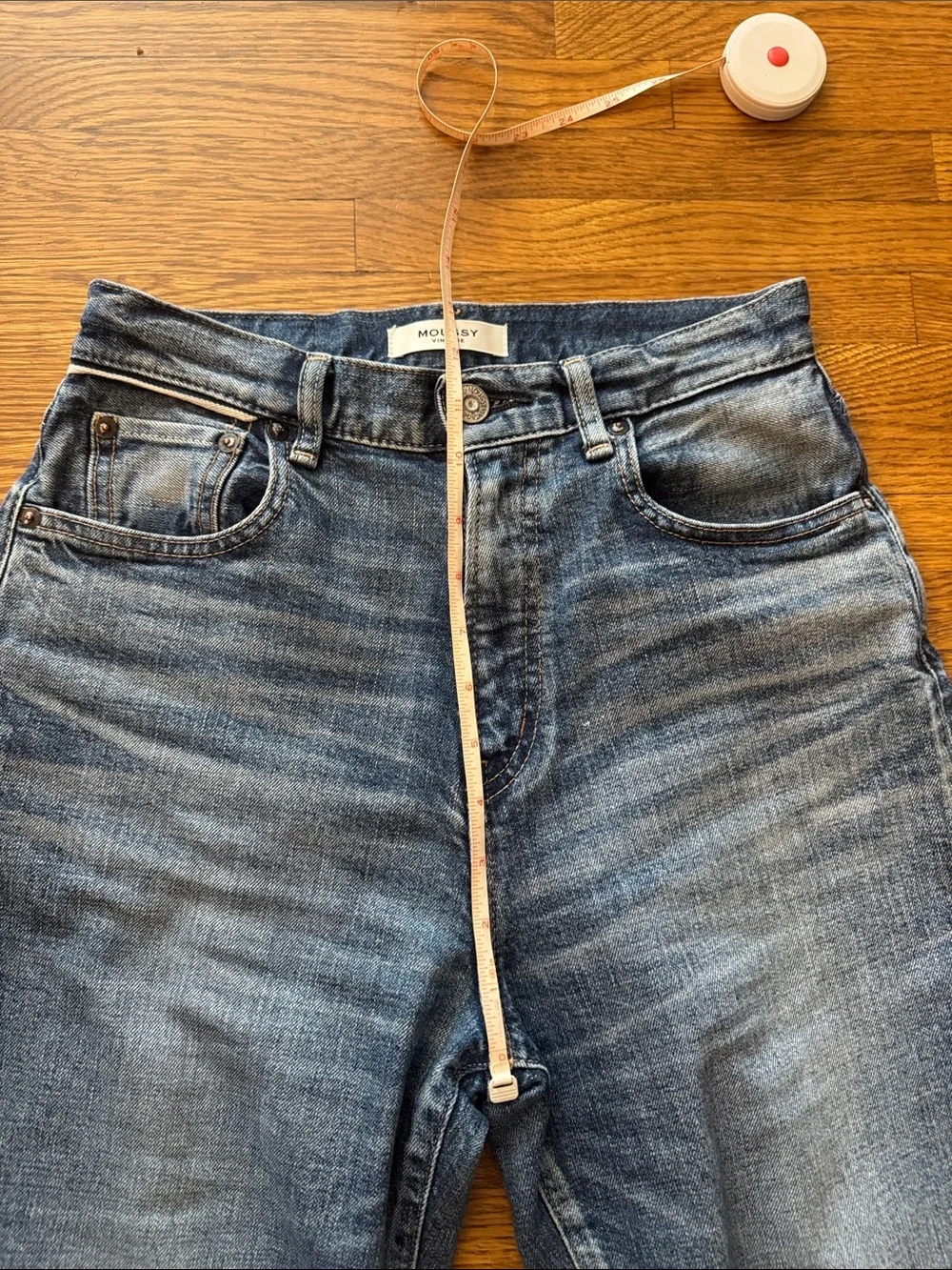 Moussy Evelyn Cropped Straight Hi Jean